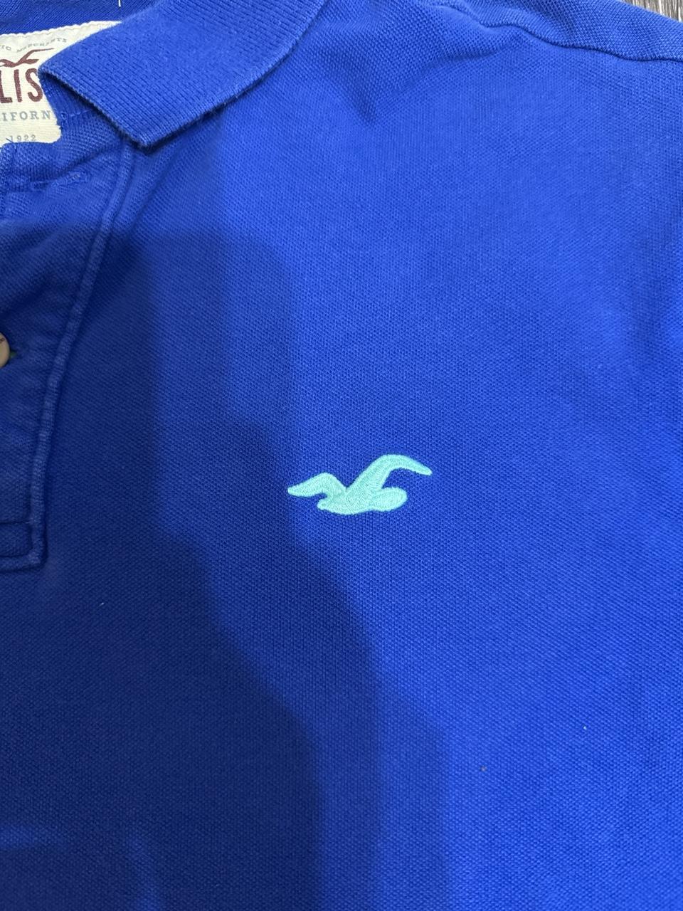Y2K Hollister Co. Blue polo – Women's Used Clothing