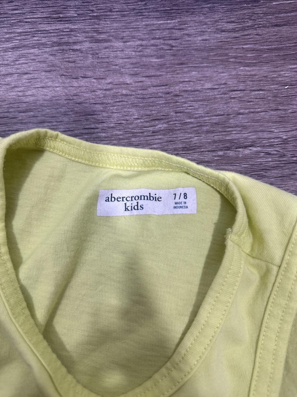 Y2K Abercrombie & Fitch Yellow tank top – Women's Used Clothing