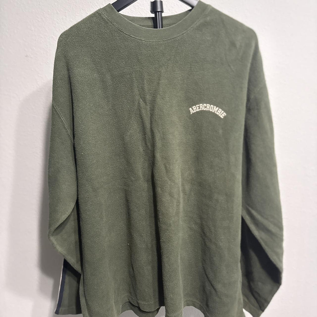 Vintage Abercrombie & Fitch Green shirt – Women's Used Clothing