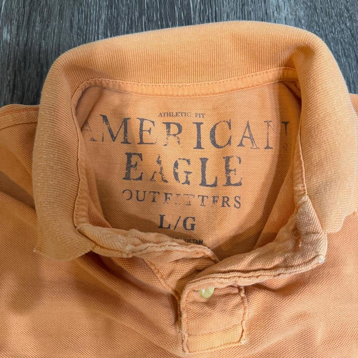 Vintage American Eagle Orange Polo – Women's Used Clothing