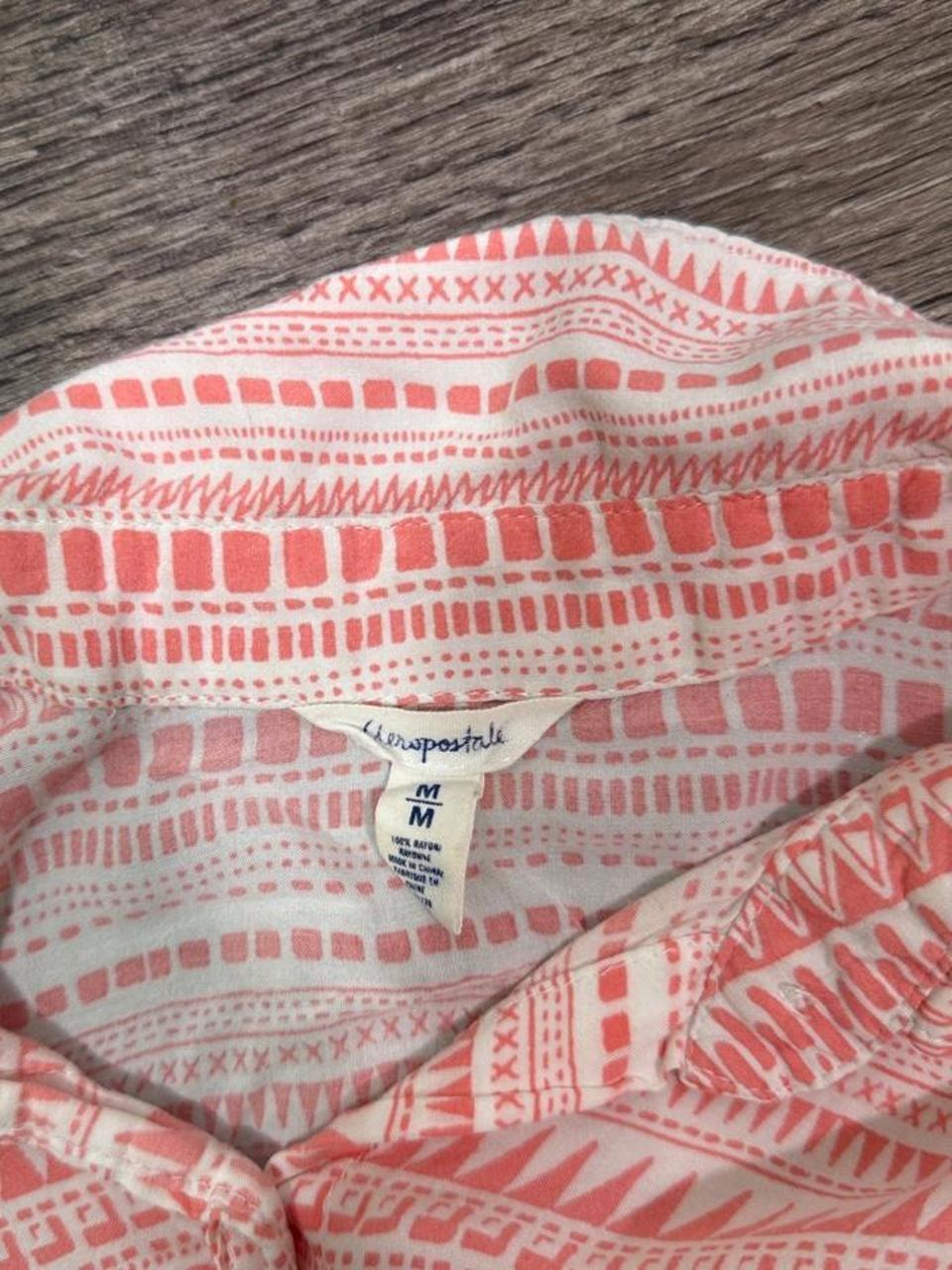 Vintage Aéropostale button-up shirt – Women's Used Clothing