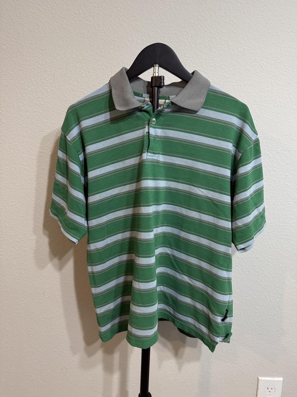 Y2K Green polo – Women's Used Clothing