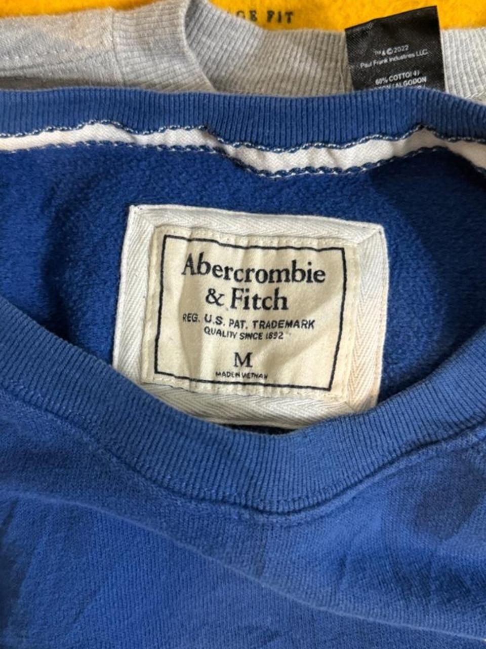 Y2K Abercrombie & Fitch Blue hoodie – Women's Used Clothing