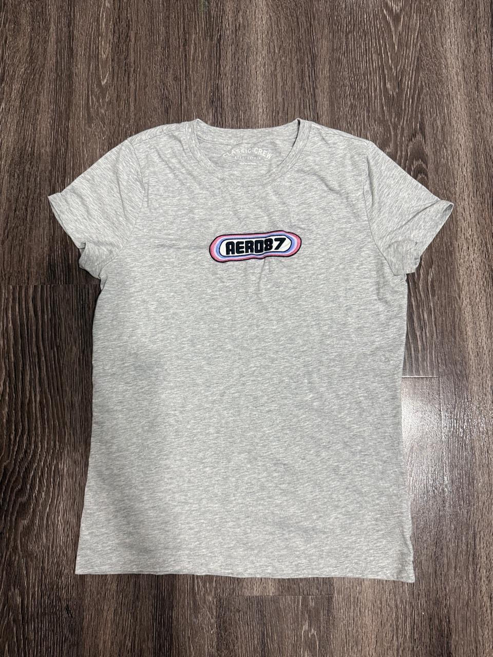 Y2K Aéropostale Grey tshirt – Women's Used Clothing