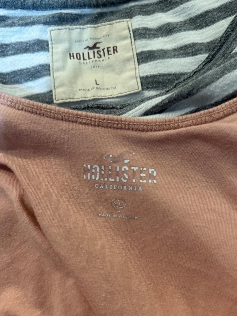 Y2K Hollister Co. Pink tank top – Women's Used Clothing