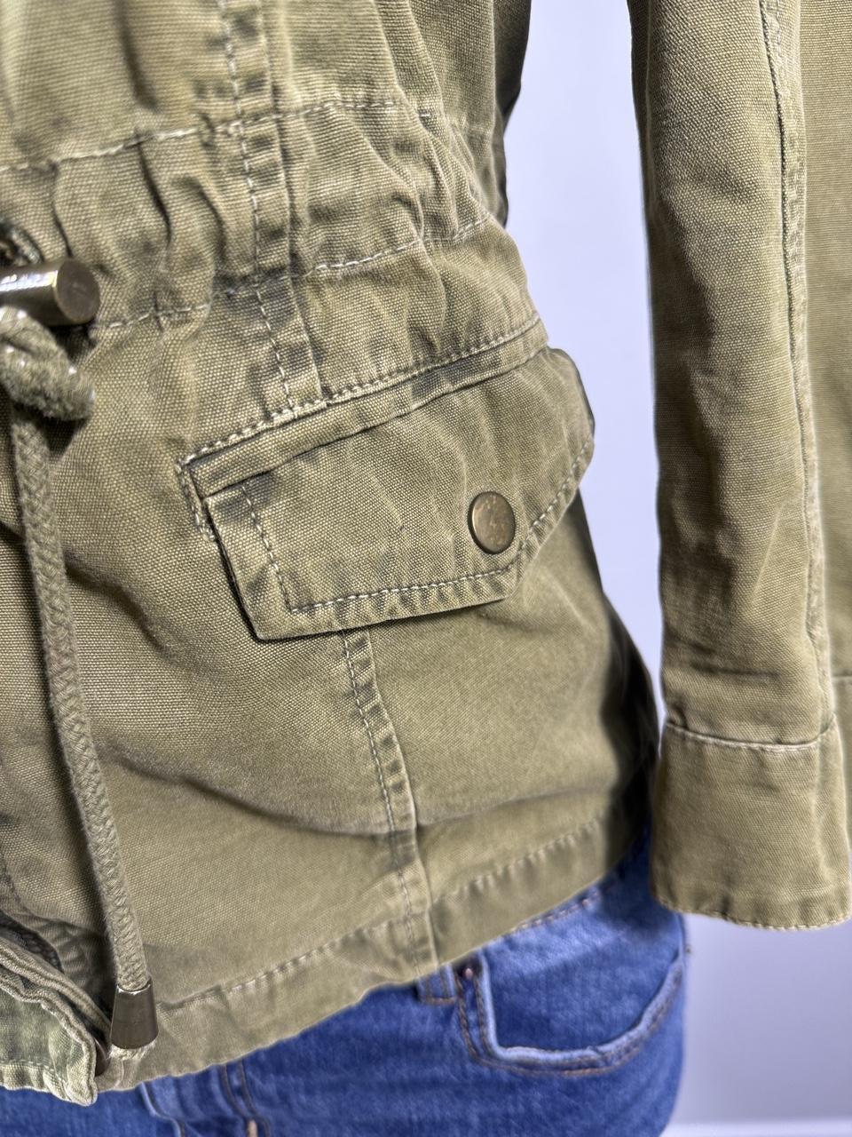 Forever 21 utility jacket closure detail, women's Y2K used clothing