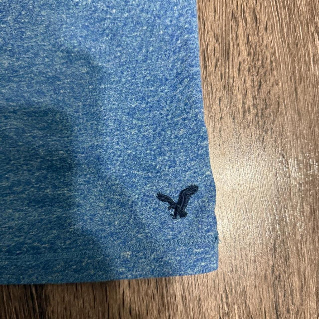 Y2K American Eagle Blue tee – Women's Used Clothing