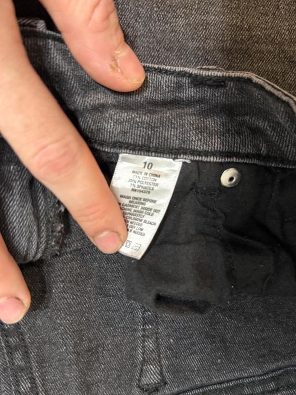 Y2K Aéropostale Black and Grey shorts – Women's Used Clothing
