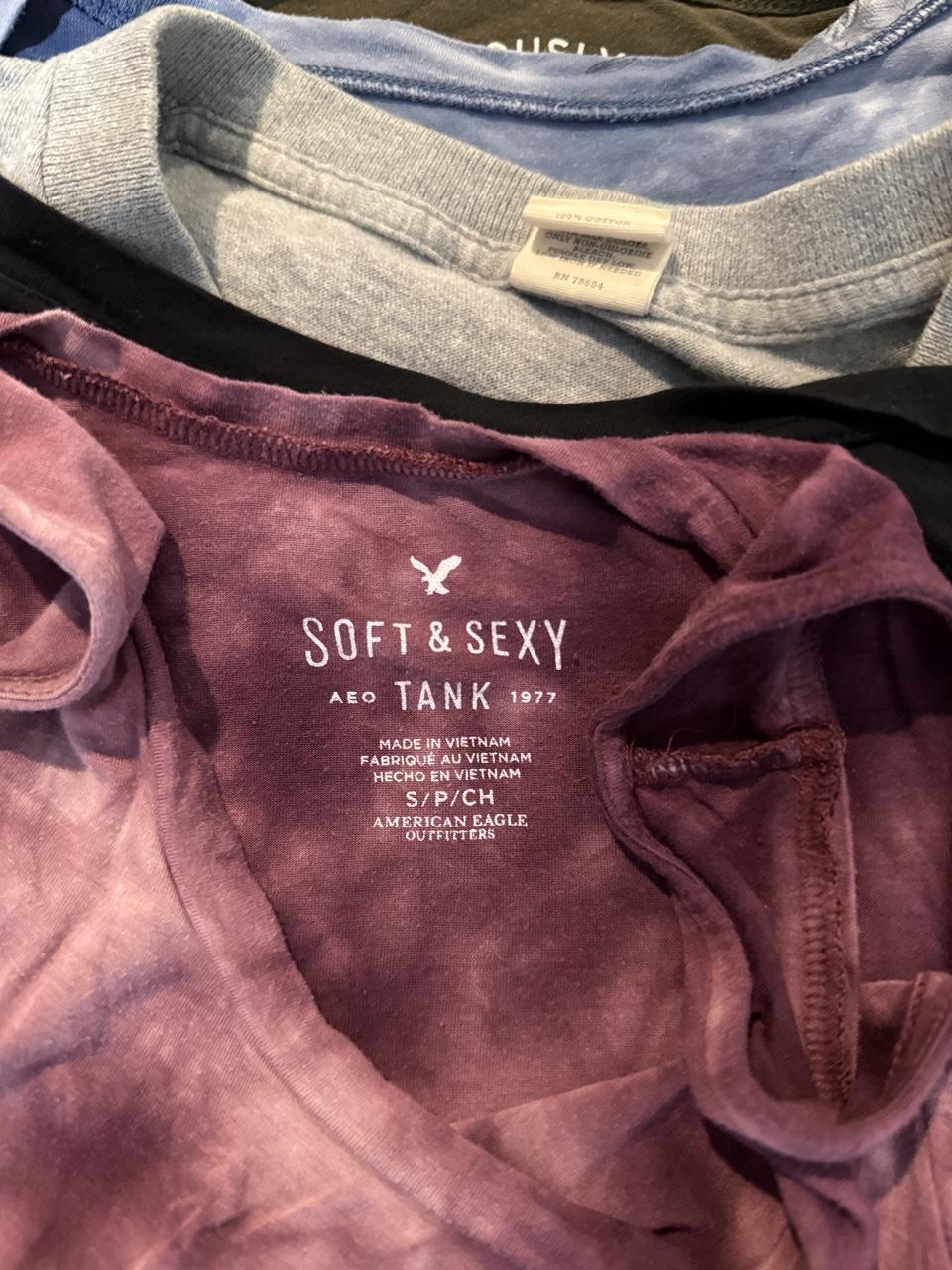 Y2K American Eagle Purple tank top – Women's Used Clothing