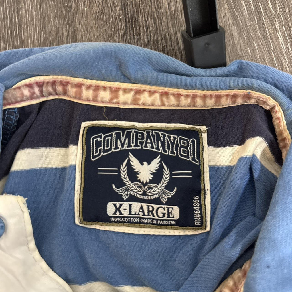 Y2K Blue polo – Women's Used Clothing