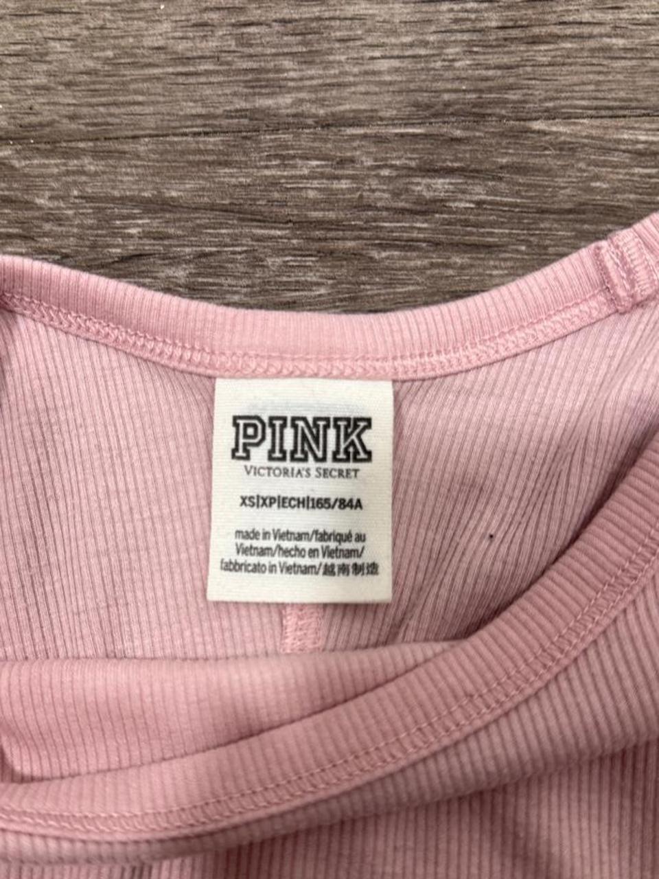 Vintage Victoria's Secret Pink baby tee – Women's Used Clothing