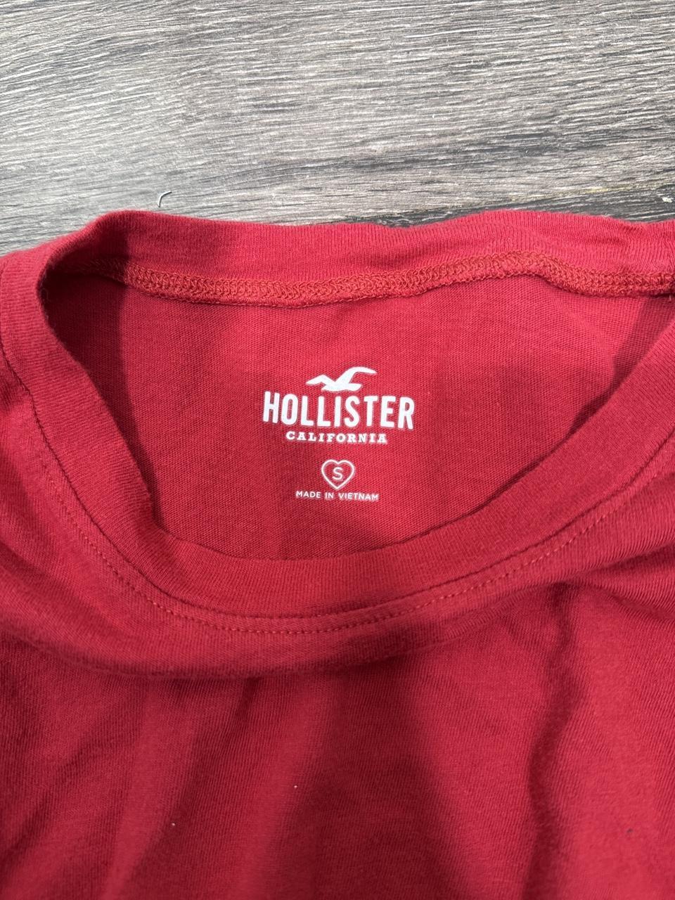 Y2K Hollister Co. Red baby tee – Women's Used Clothing