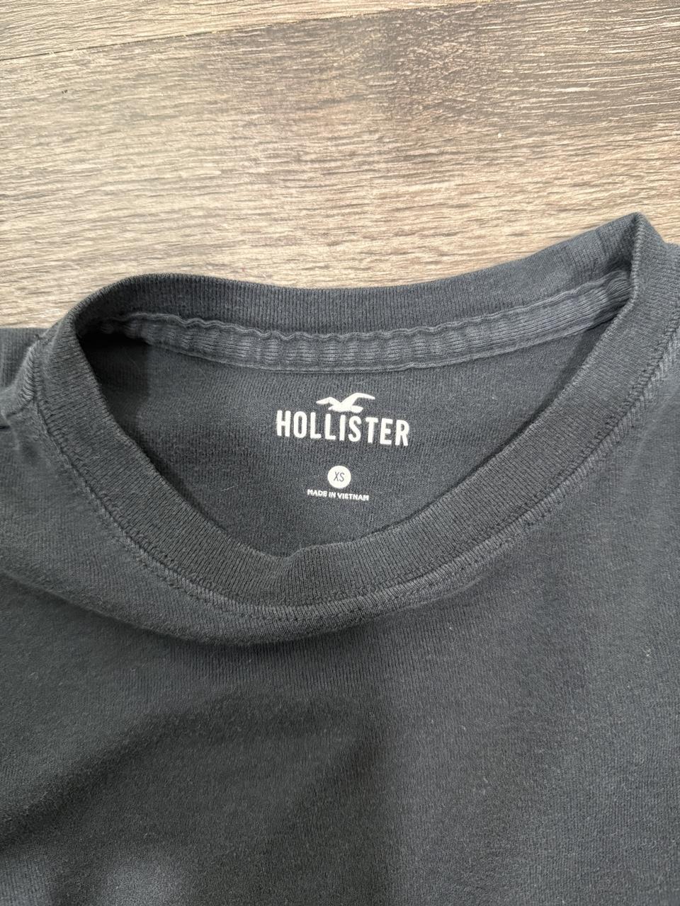 Y2K Hollister Co. Black crop top – Women's Used Clothing