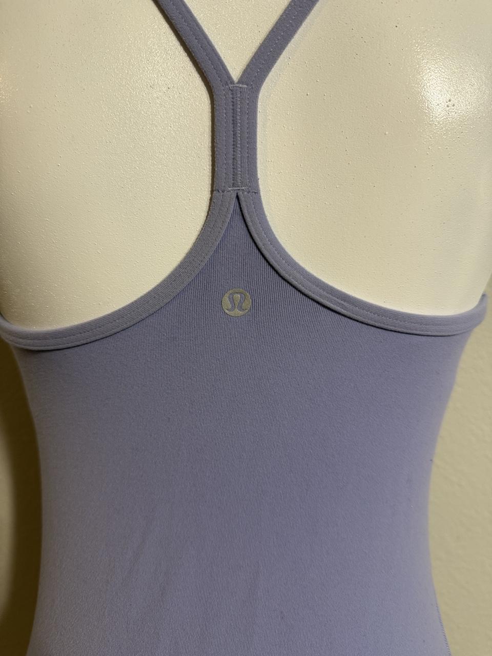 Y2K Lululemon Athletica Purple and Blue tank top – Women's Used Clothing
