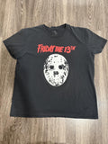 Y2K Black and Grey tee – Women's Used Clothing