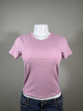 Y2K American Eagle Pink baby tee – Women's Used Clothing