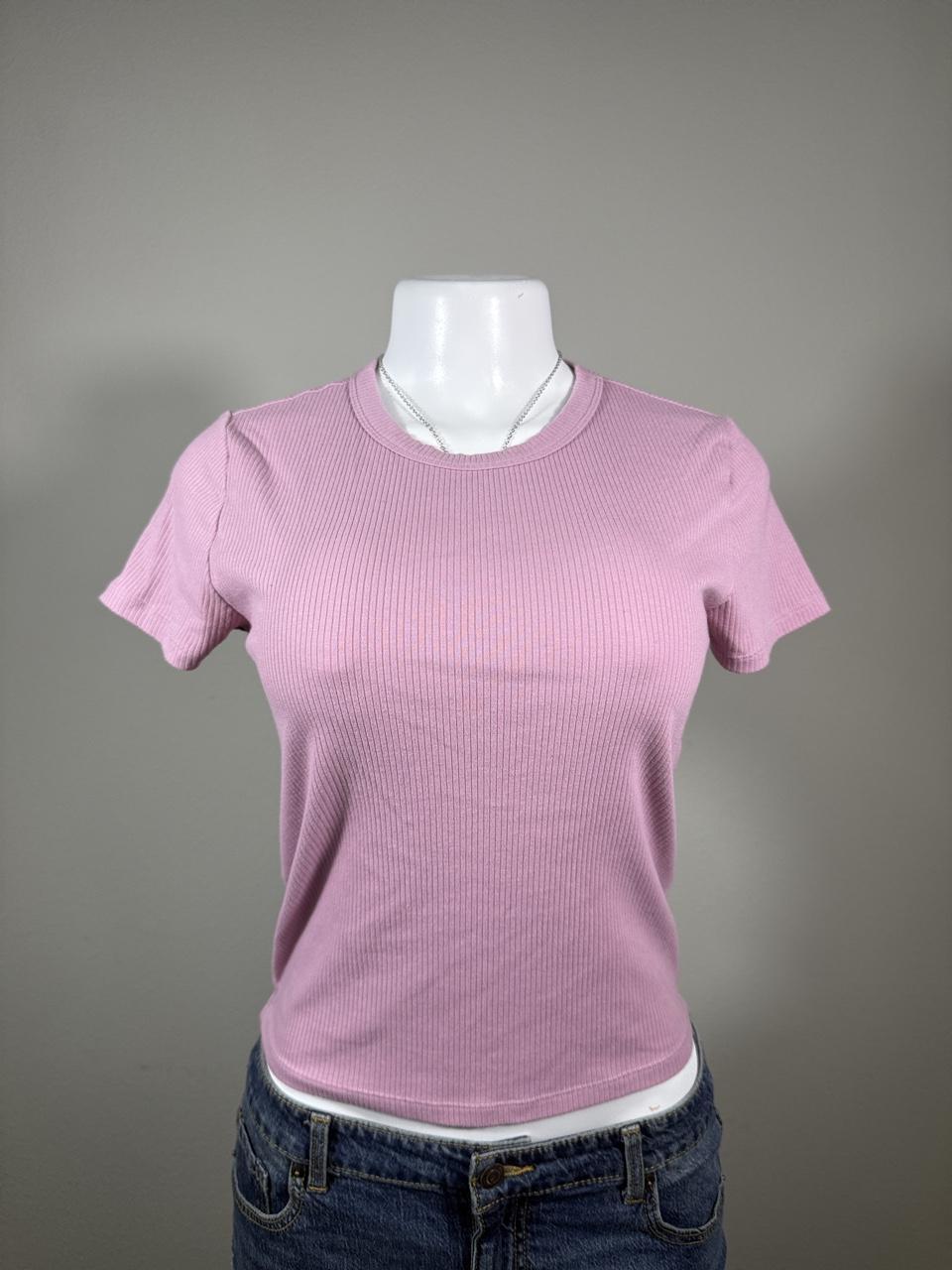 Y2K American Eagle Pink baby tee – Women's Used Clothing