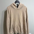 Y2K Abercrombie & Fitch Tan and Cream hoodie – Women's Used Clothing