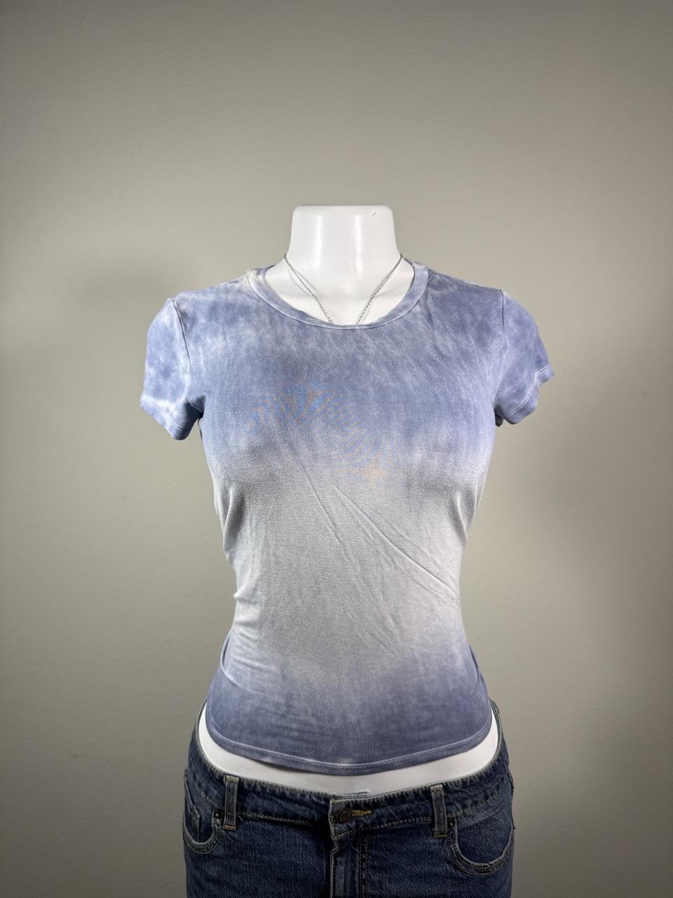 Y2K American Eagle Blue Tee – Women's Used Clothing