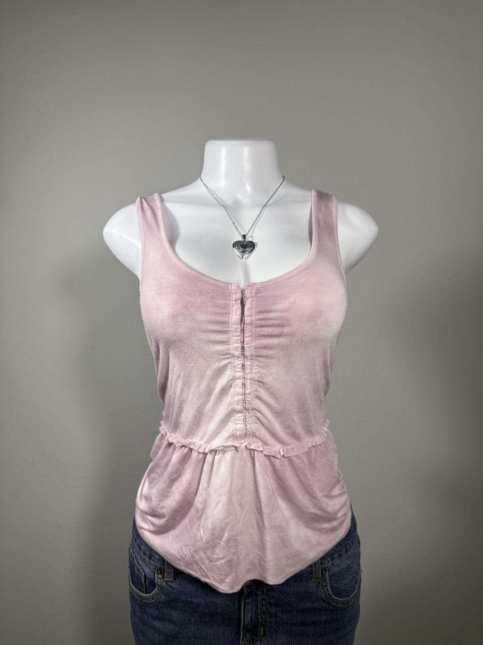 Y2K American Eagle Pink tank top – Women's Used Clothing