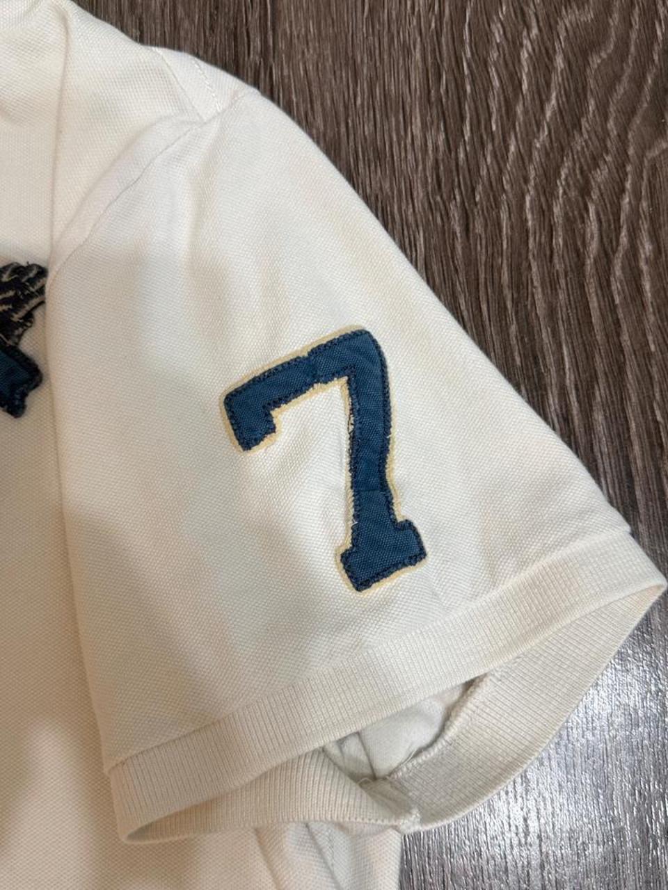 Y2K American Eagle White and Cream Polo – Women's Used Clothing