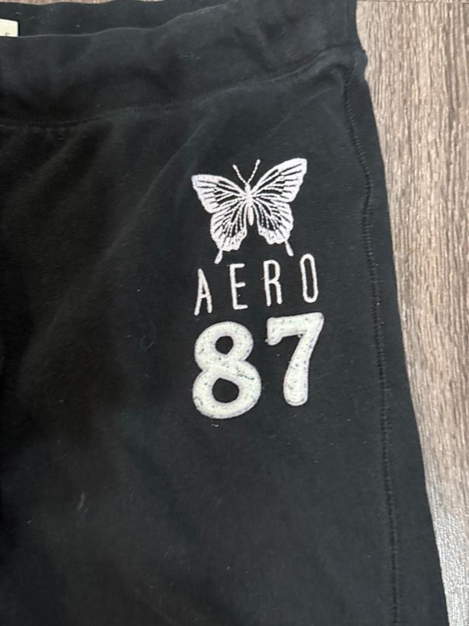 Y2K Aéropostale Black and Green joggers – Women's Used Clothing