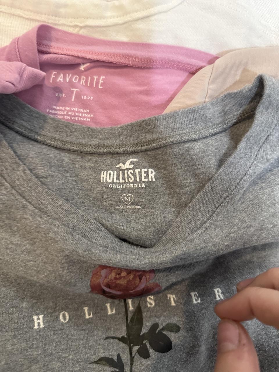 Vintage Hollister Co. baby tee – Women's Used Clothing