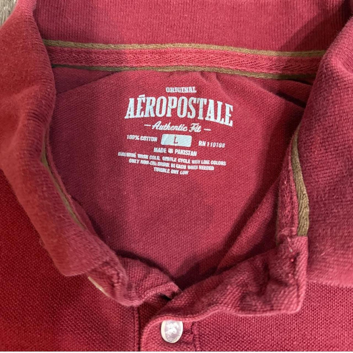 Y2K Aéropostale Red polo – Women's Used Clothing