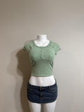 Y2K American Eagle baby tee – Women's Used Clothing