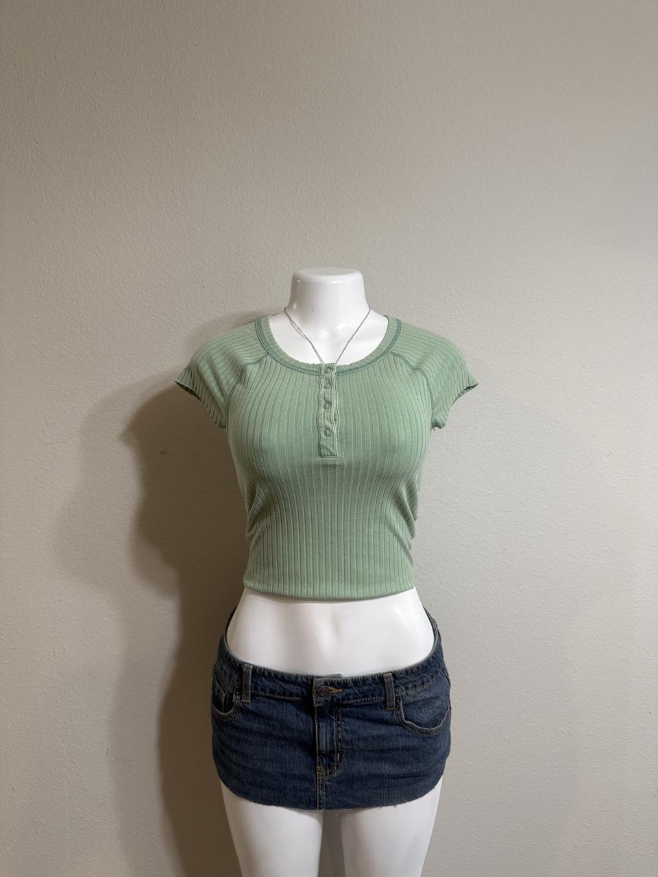 Y2K American Eagle baby tee – Women's Used Clothing
