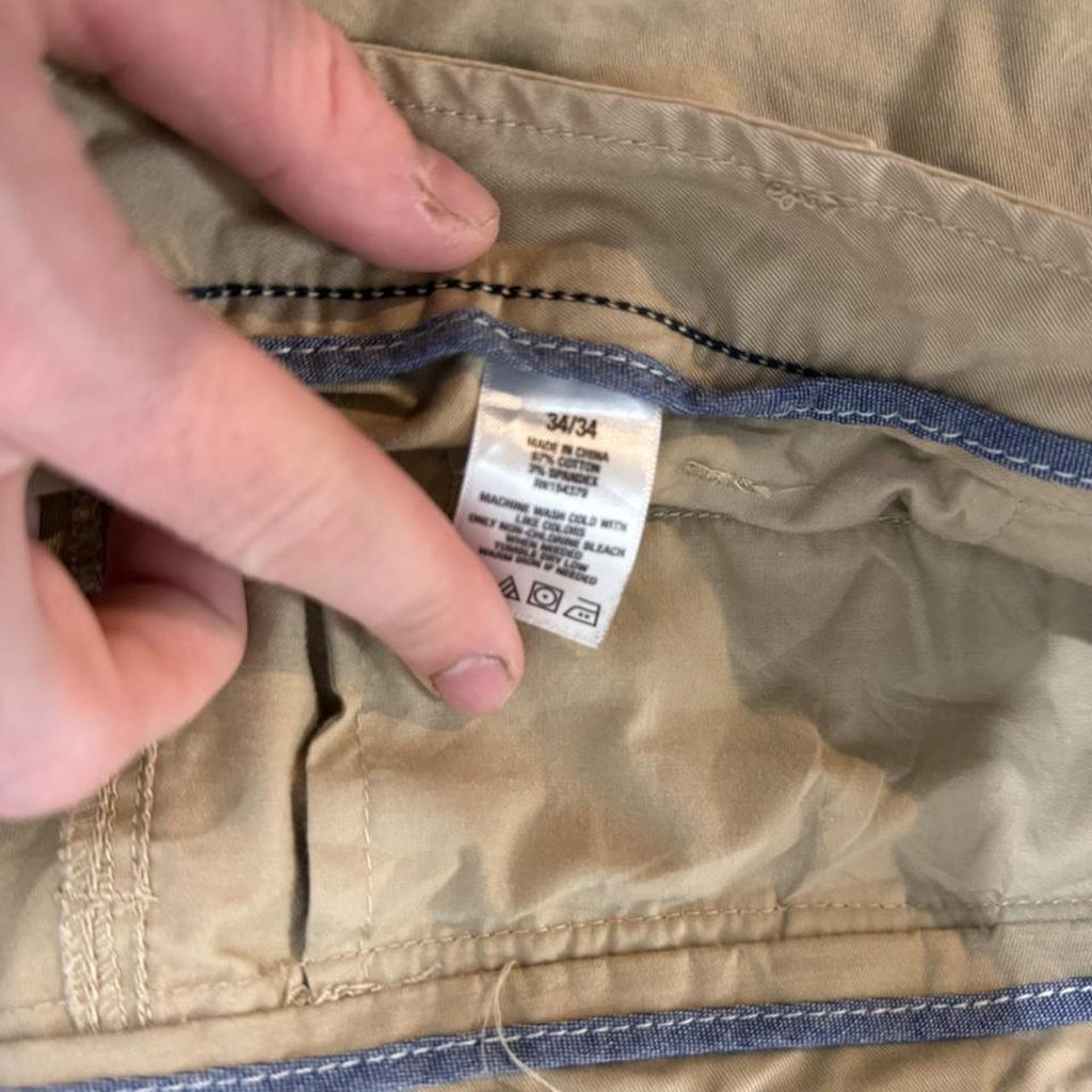 Y2K Aéropostale Tan and Cream trousers – Women's Used Clothing
