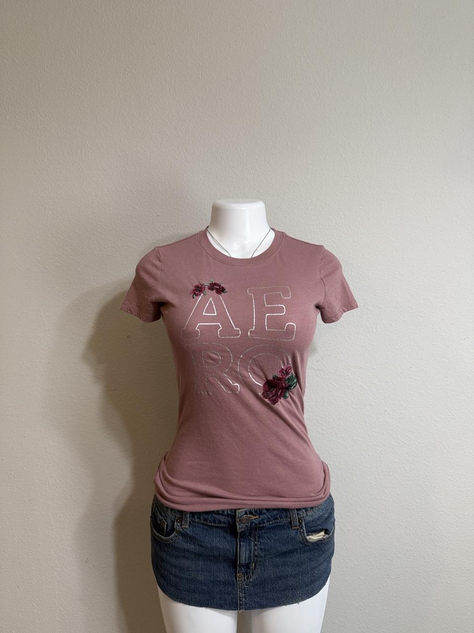 Y2K Aéropostale baby tee – Women's Used Clothing