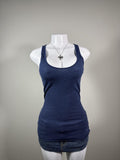 Vintage Victoria's Secret Blue tank top – Women's Used Clothing