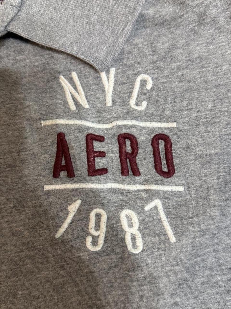Y2K Aéropostale Grey hoodie – Women's Used Clothing
