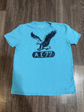 Y2K American Eagle Blue Tee – Women's Used Clothing