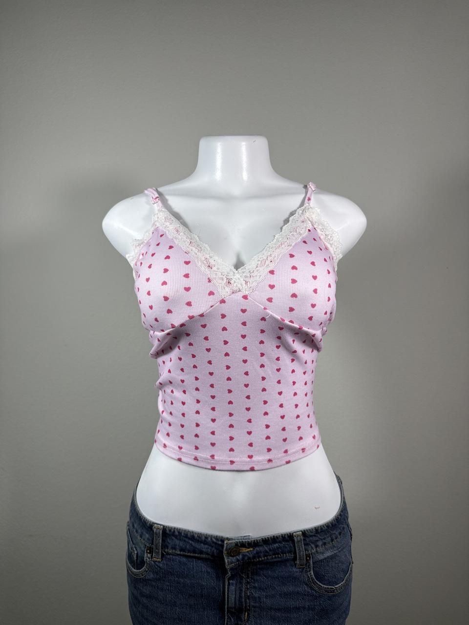 Y2K Pink tank top – Women's Used Clothing