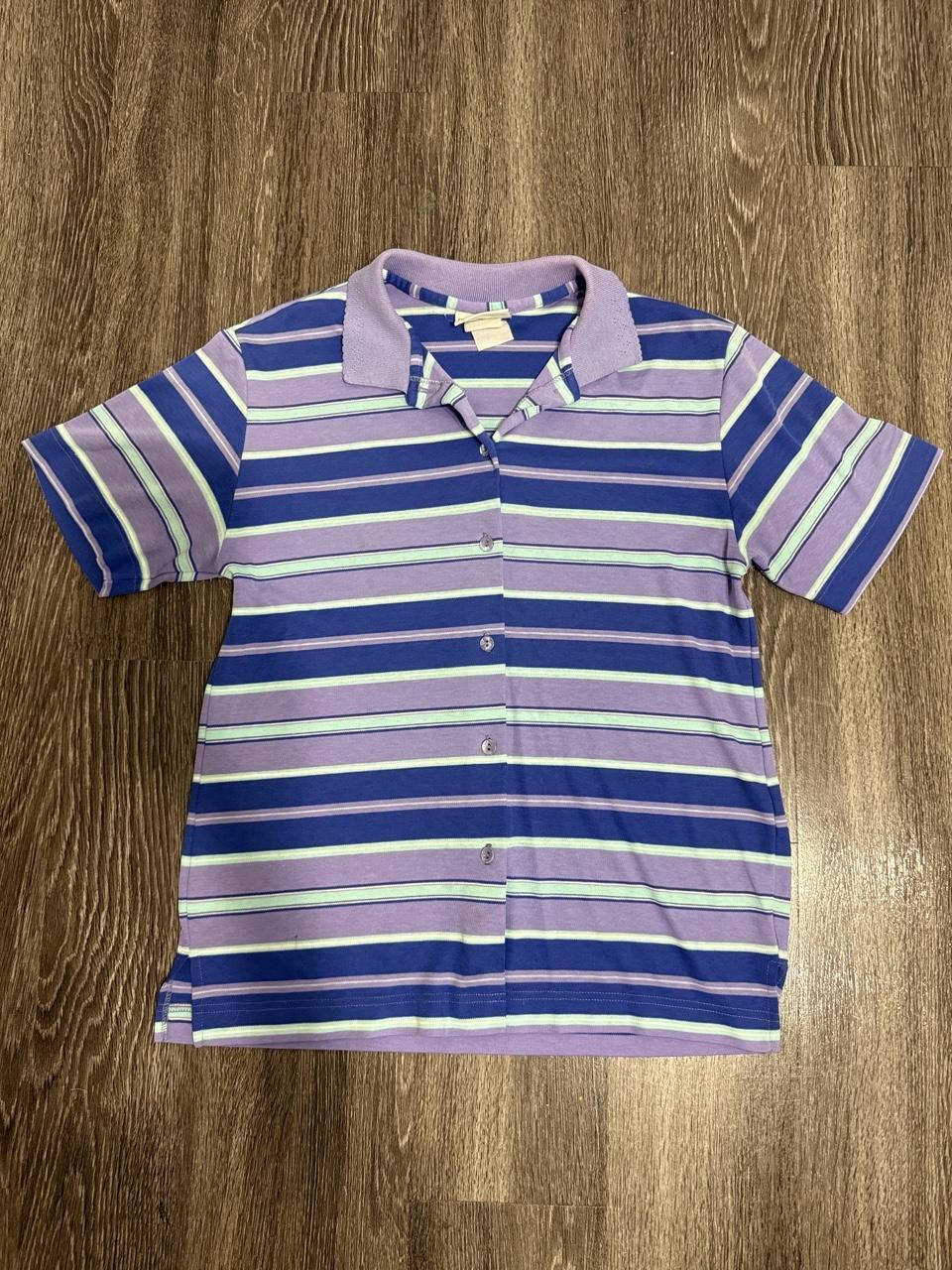 Y2K Jantzen Purple polo – Women's Used Clothing