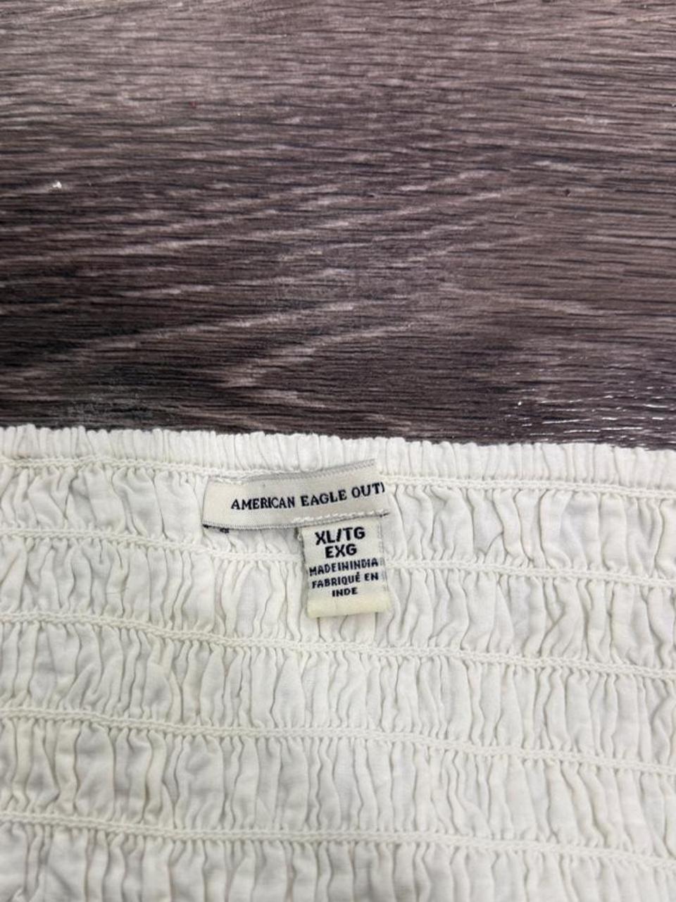 Y2K American Eagle White tank top – Women's Used Clothing
