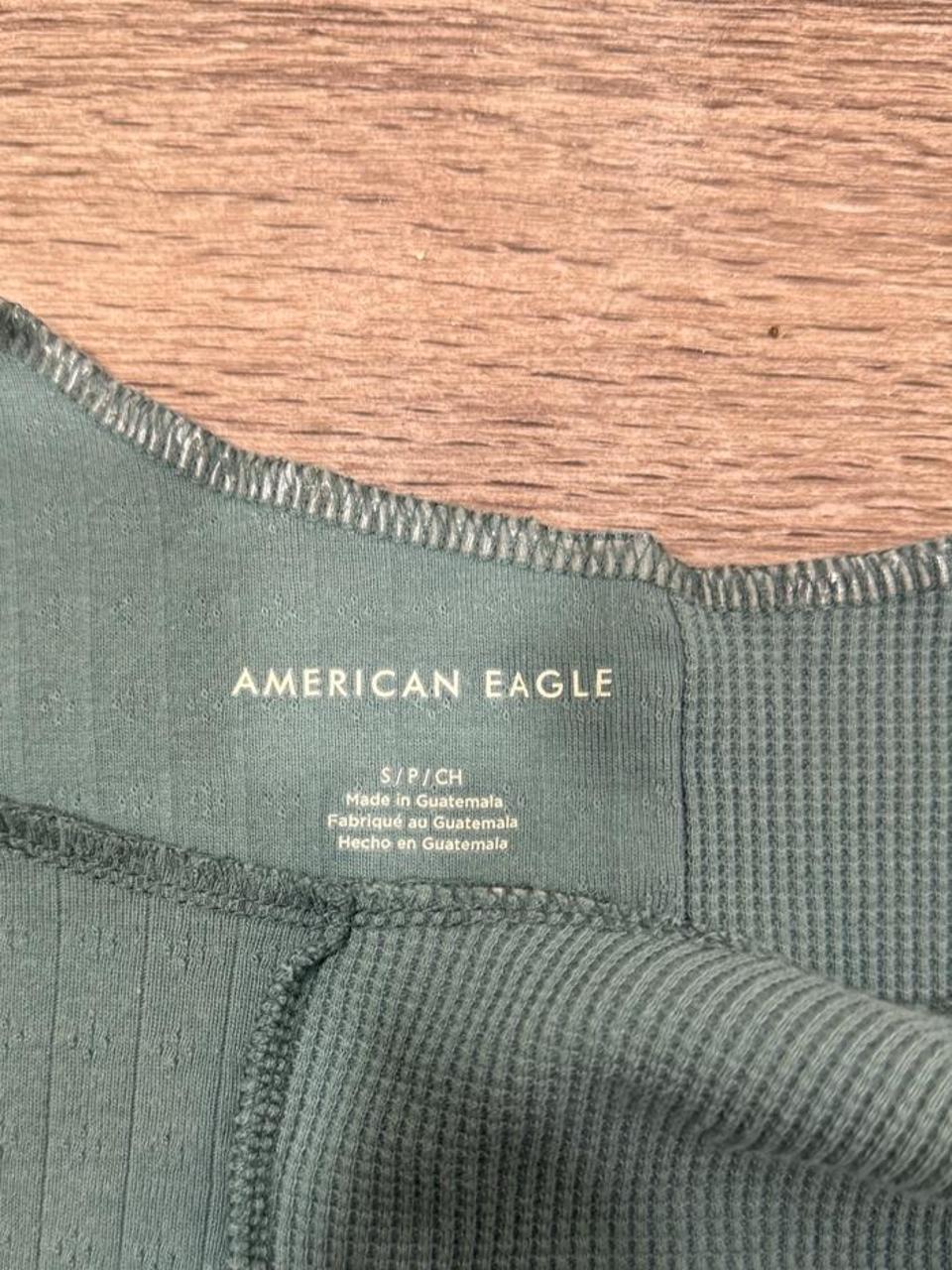 Y2K American Eagle Green tank top – Women's Used Clothing