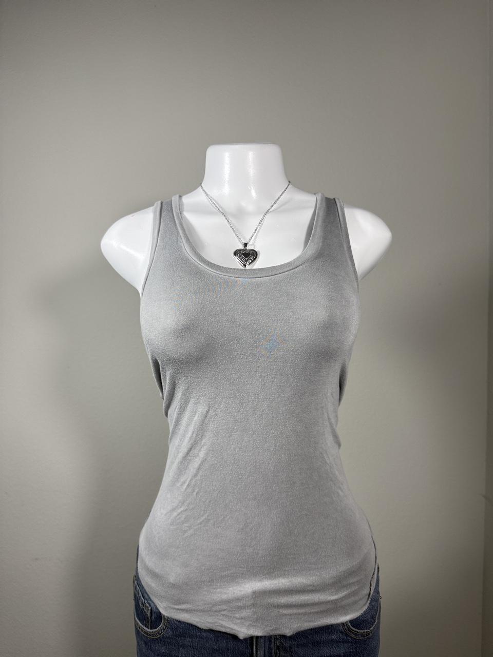 Y2K Aéropostale Grey tank top – Women's Used Clothing