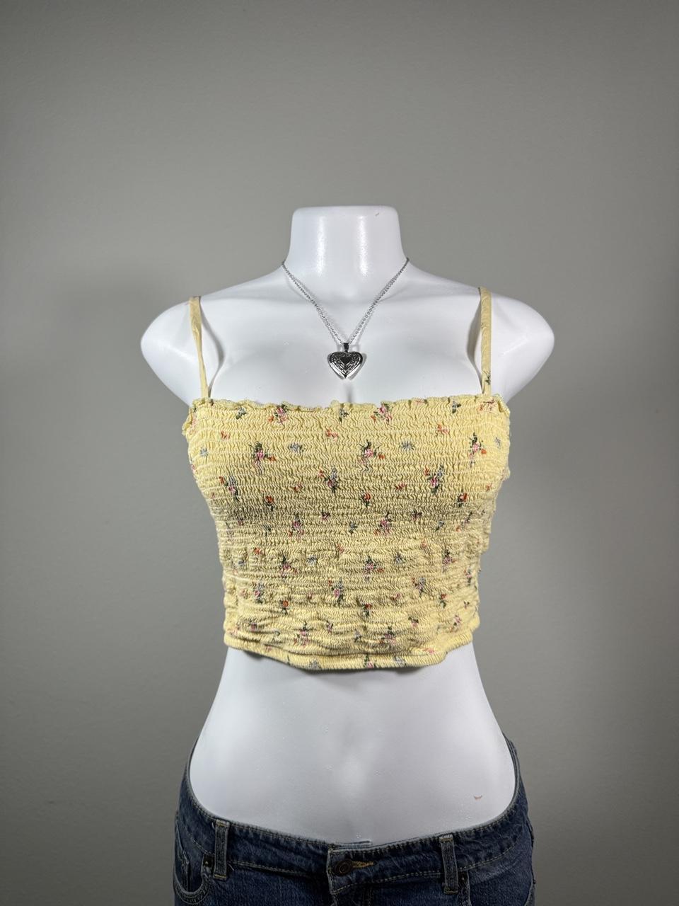 Y2K Fairycore Forever 21+ Yellow tank top – Women's Used Clothing