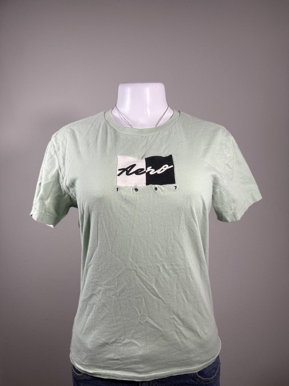 Y2K Aéropostale Green graphic tee – Women's Used Clothing