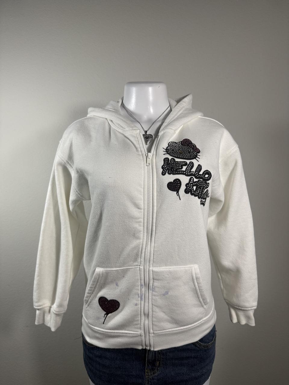 Y2K Sanrio White hoodie – Women's Used Clothing