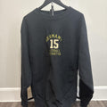 Vintage Black and Grey hoodie – Women's Used Clothing