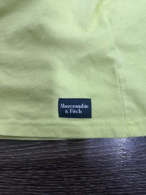 Y2K Abercrombie & Fitch Yellow tank top – Women's Used Clothing