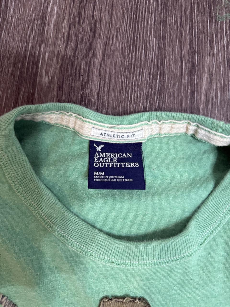 Y2K American Eagle Green tee – Women's Used Clothing