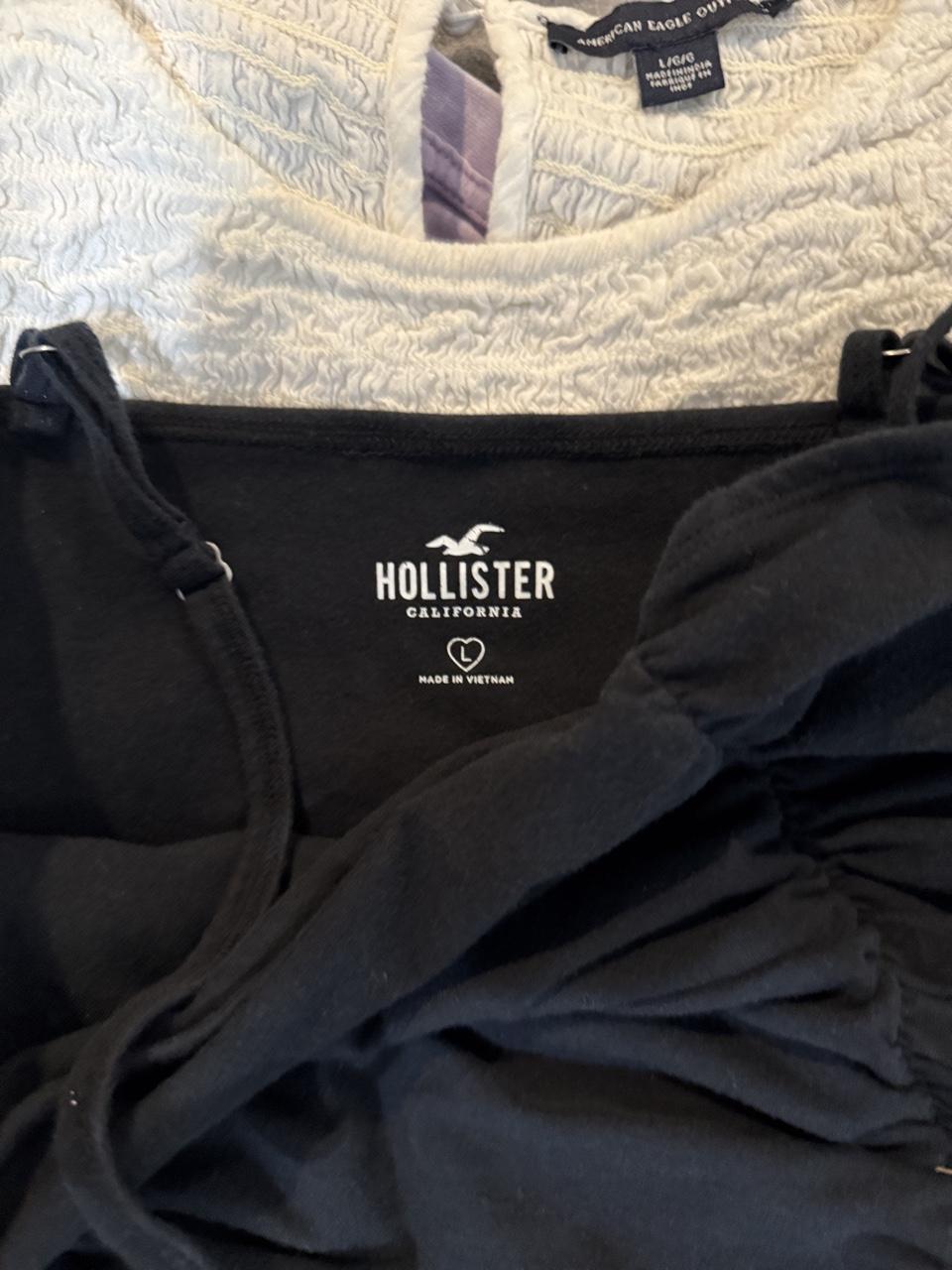 Y2K Hollister Co. Black tank top – Women's Used Clothing