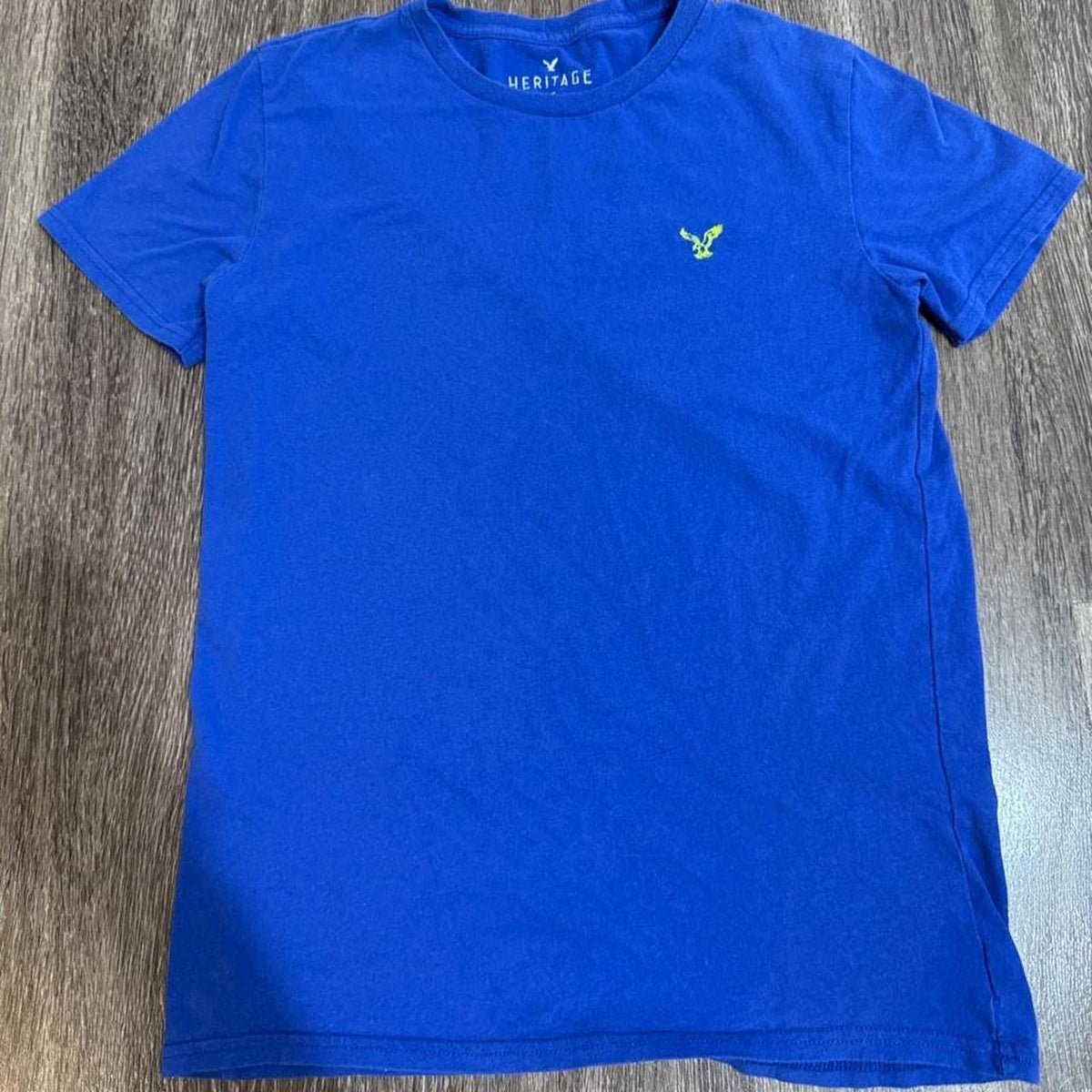 Y2K Abercrombie & Fitch Blue tee – Women's Used Clothing