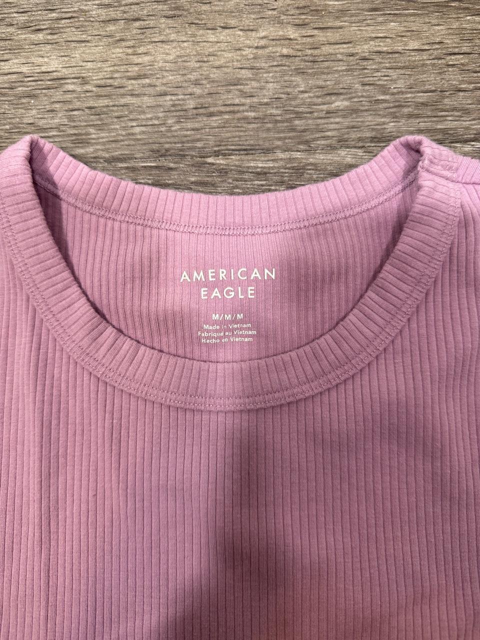 Y2K American Eagle Pink baby tee – Women's Used Clothing