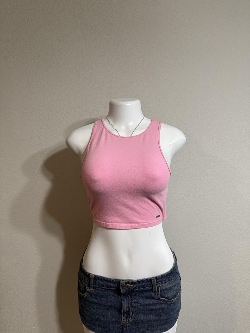 Y2K Hollister Co. Pink tank top – Women's Used Clothing